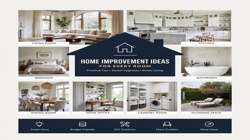 29 Genius Home Improvement Ideas for Every Room