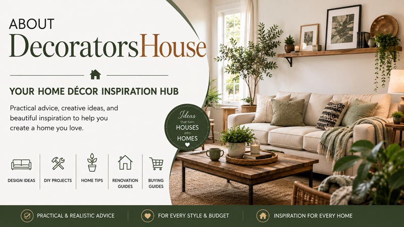 Discover DecoratorsHouse, your trusted hub for inspirin