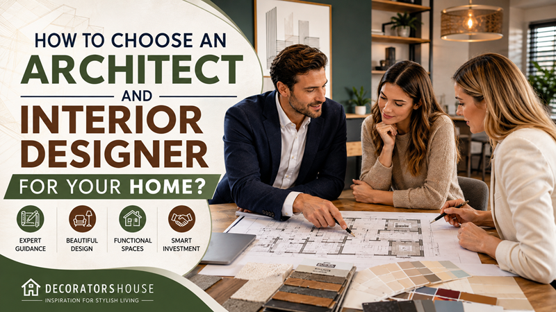 How to Choose an Architect and Interior Designer for Your Home?