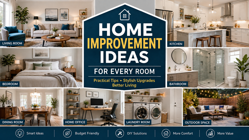 29 Genius Home Improvement Ideas for Every Room