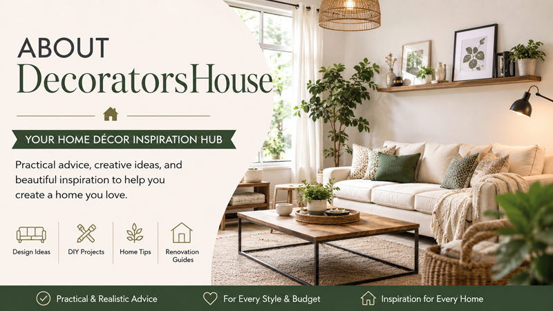 Discover DecoratorsHouse, your trusted hub for inspirin